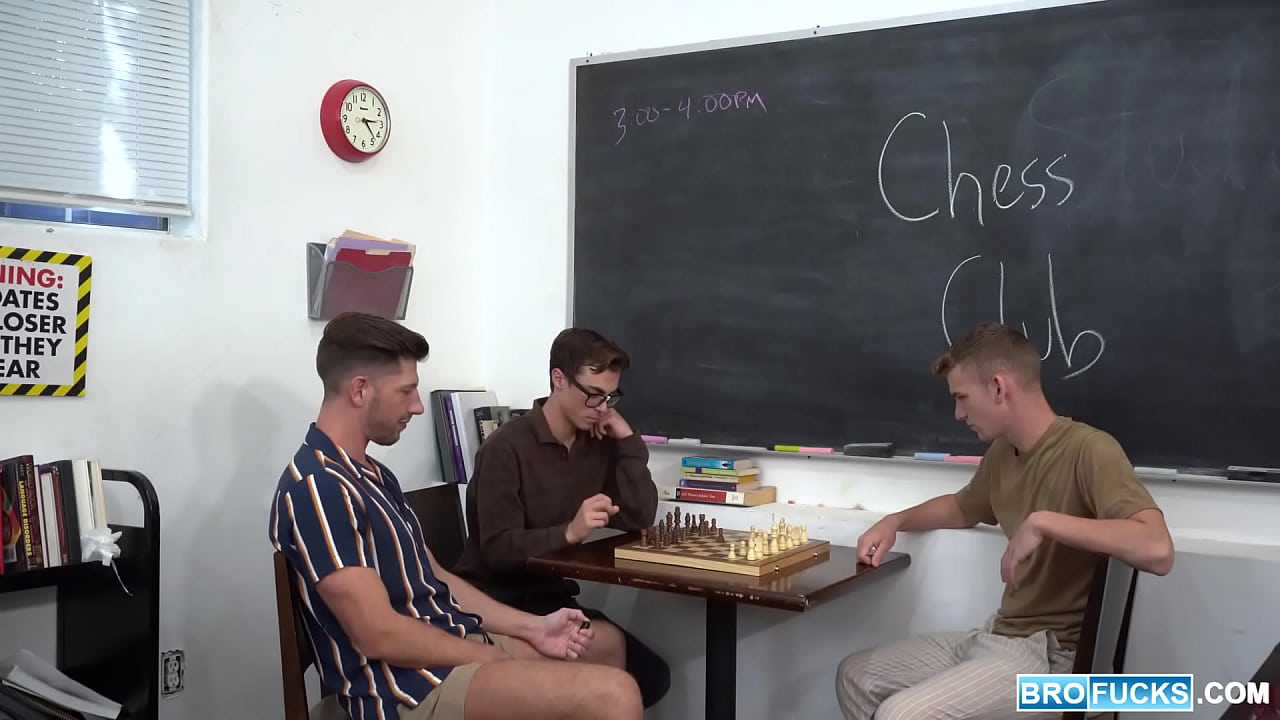 It's Fuckmate at the chess club!