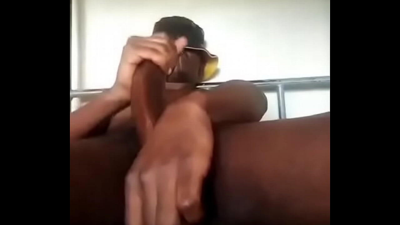 Black cock cumming