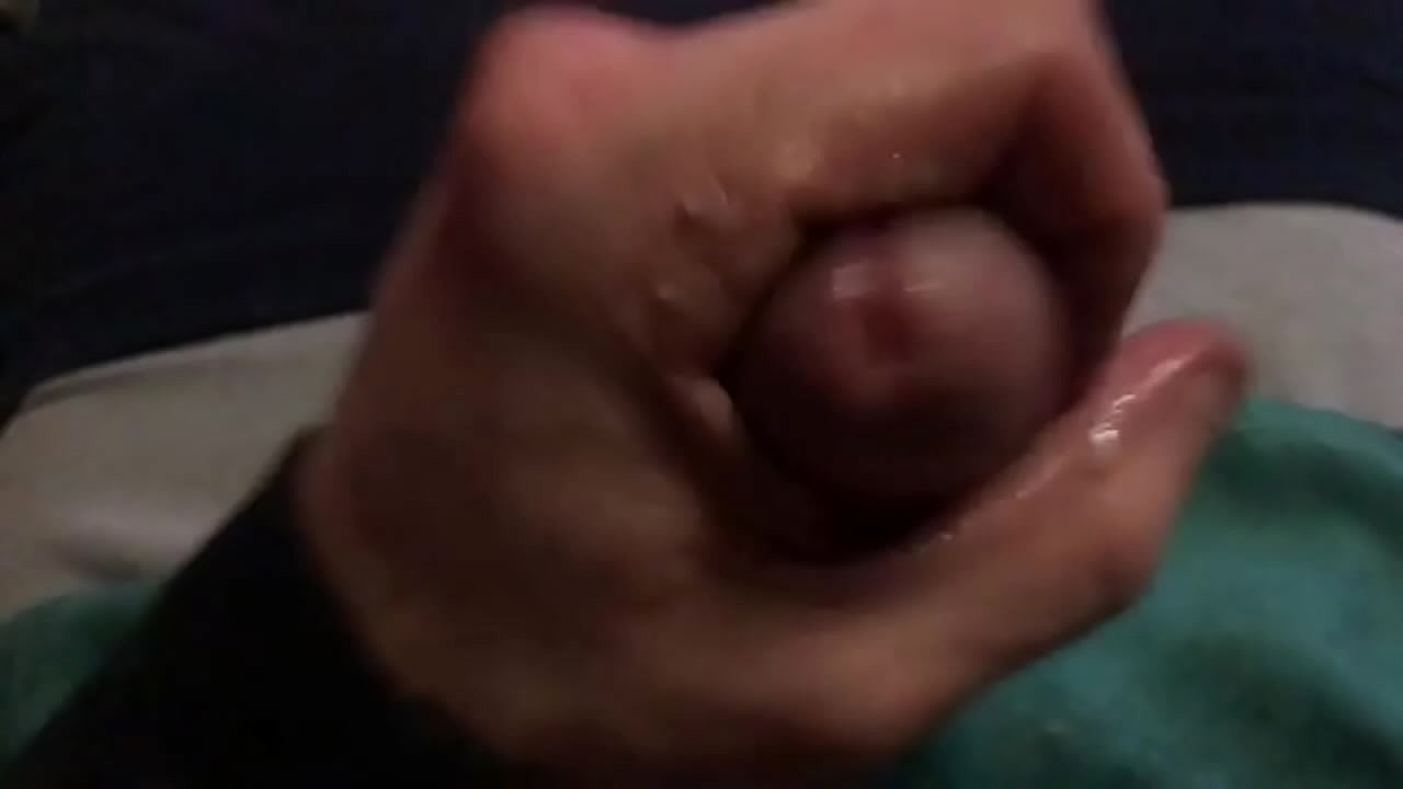 Disappointing White Penis Has A Ruined Orgasm Dribble Out