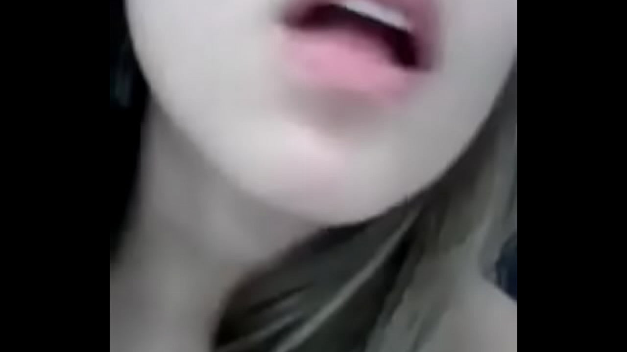 young girl sucking her fingers with sperm in them