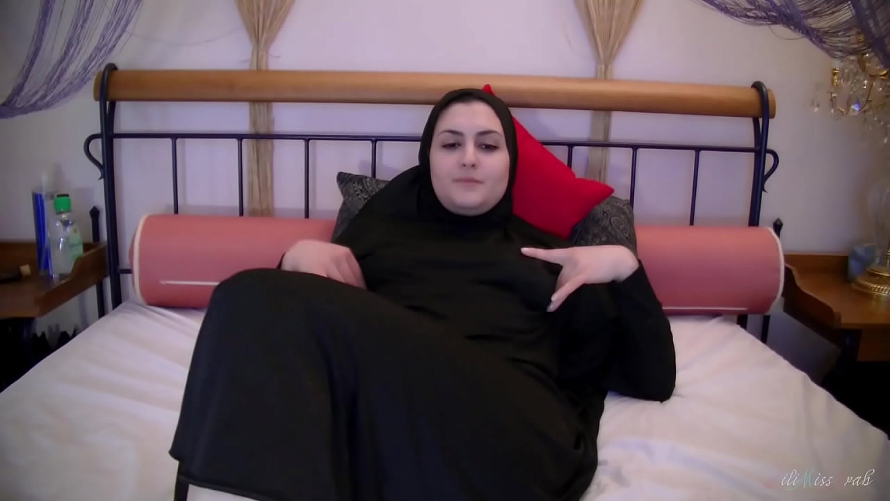 Muslim Slut Wearing Hijab JOI speaking English and Arabic - Lilimissarab