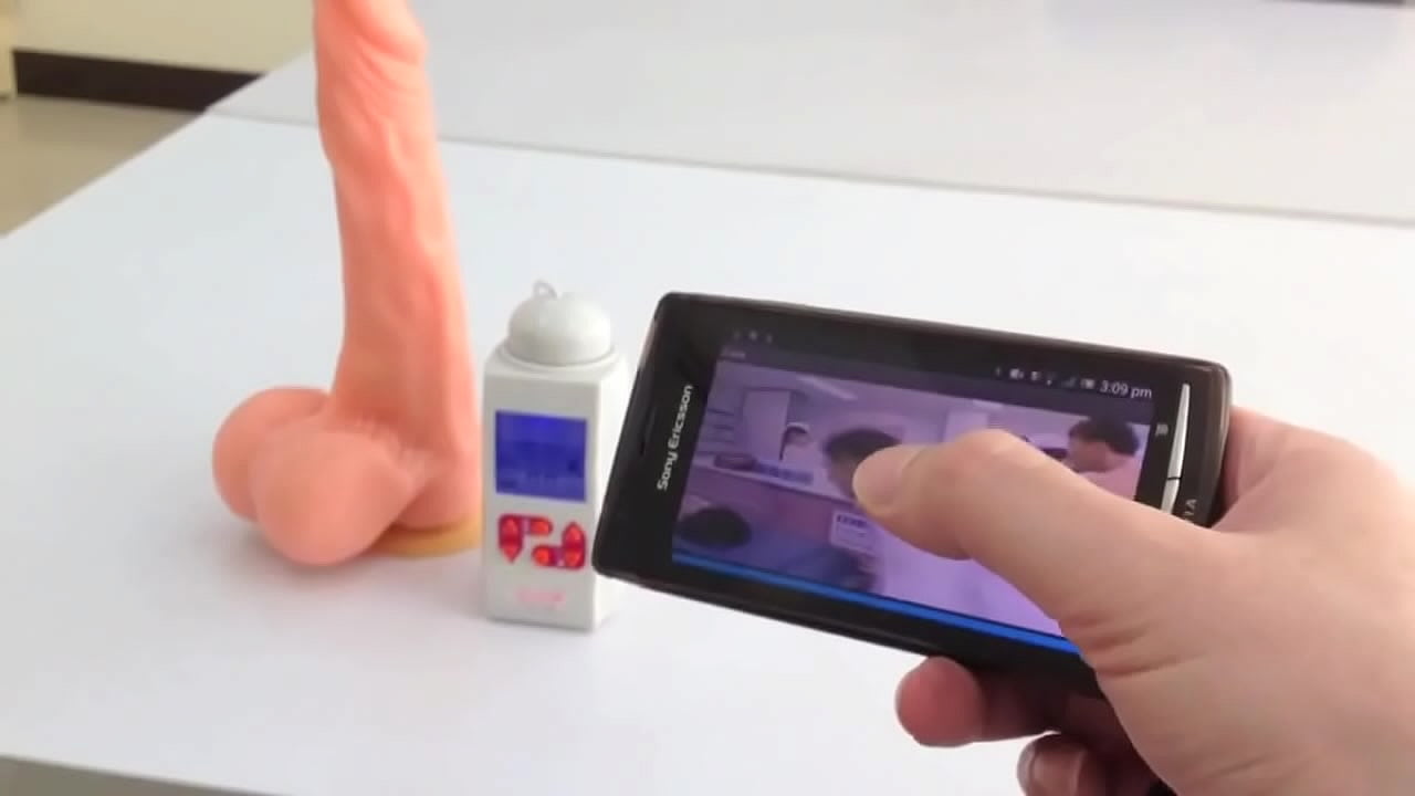 SMART DILDO - porn simulator with a real dildo