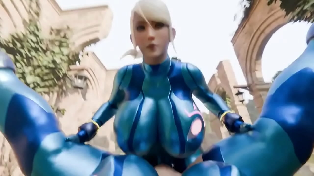 Pounding Samus and reaching an orgasm