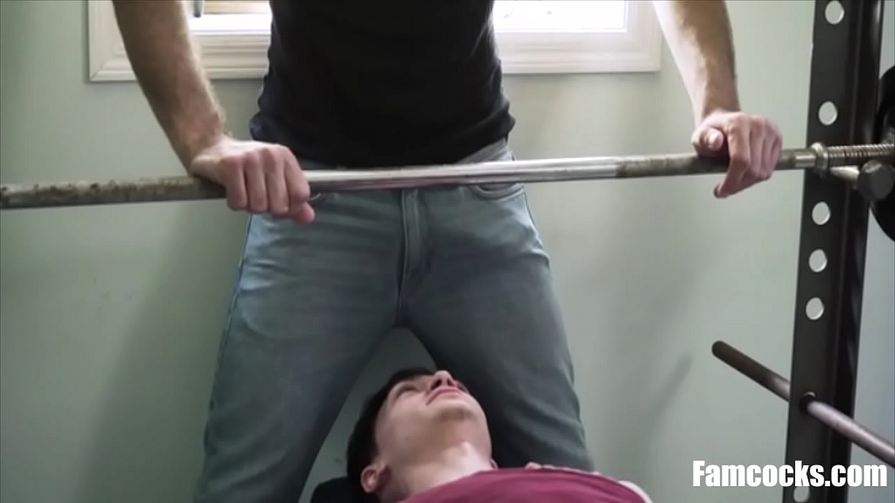 Ripped step Dad Fucks Twink