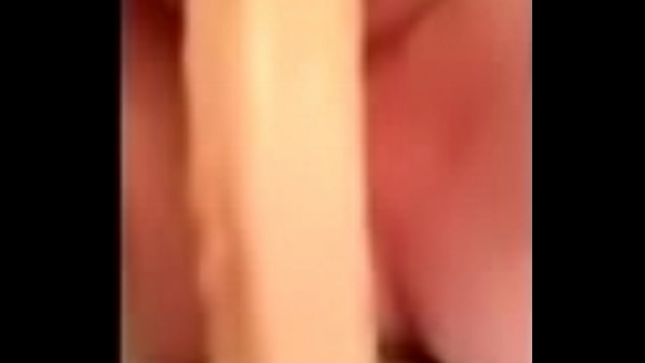 slut girlfriend sucking on her favorite 10 inch dildo and deep throat it getting ready to take it in the ass