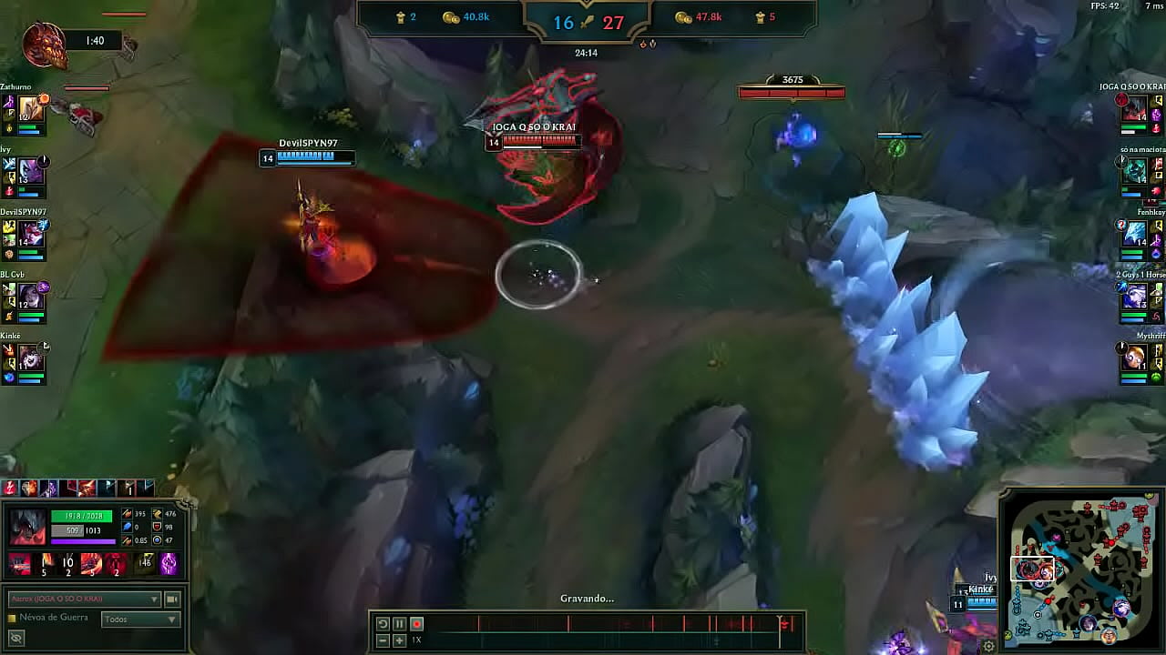 aatrox fudendo vayne