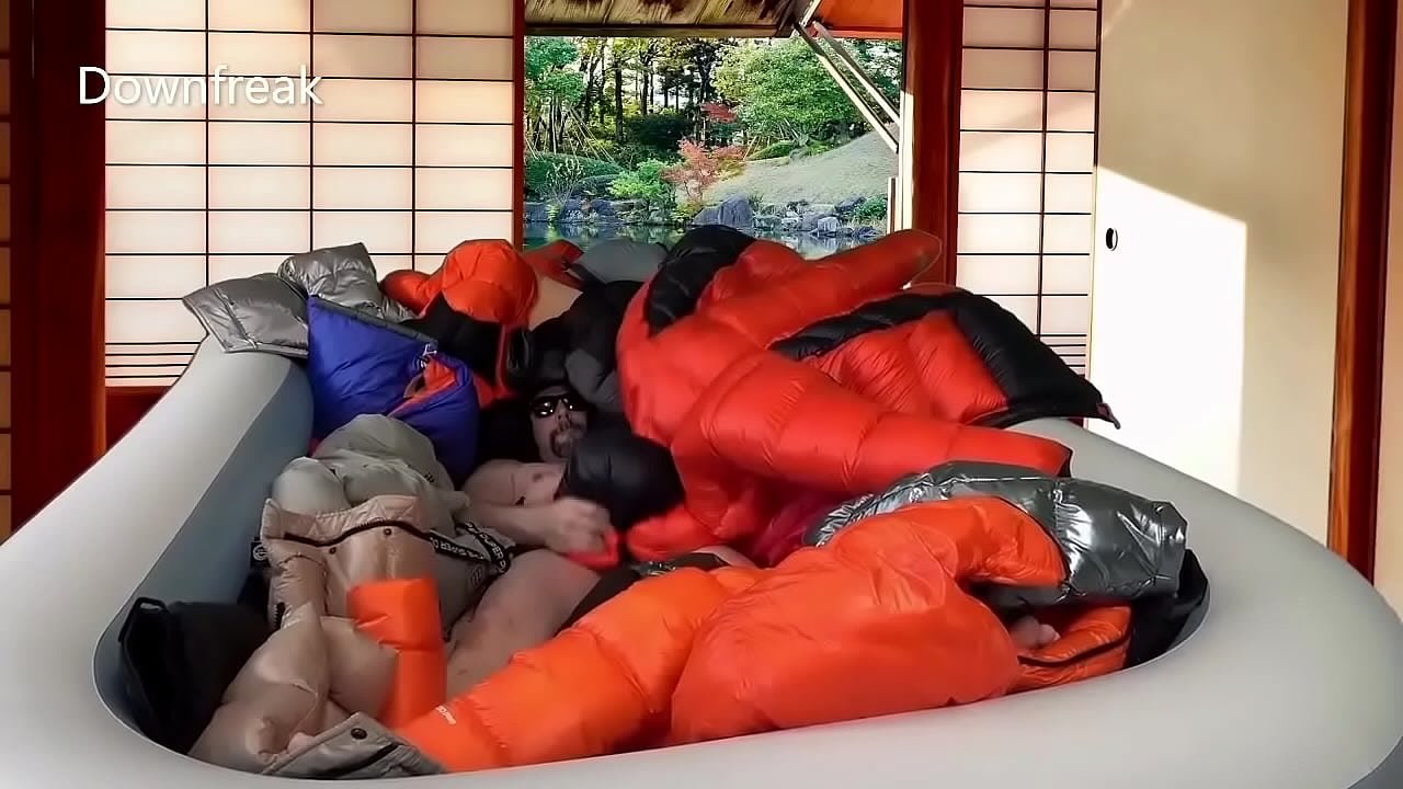 Pool Full Of Puffy Jackets Which One Gets My Cum?