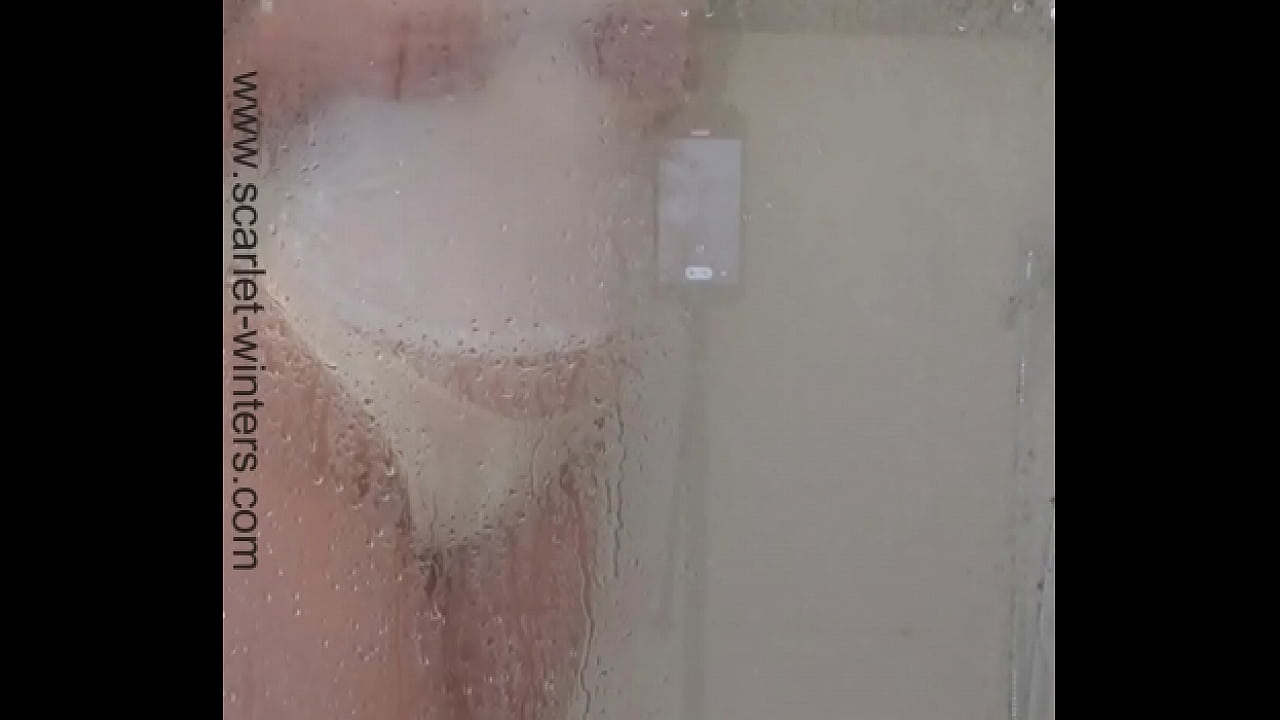 Horny Teacher Enjoying while on the Shower
