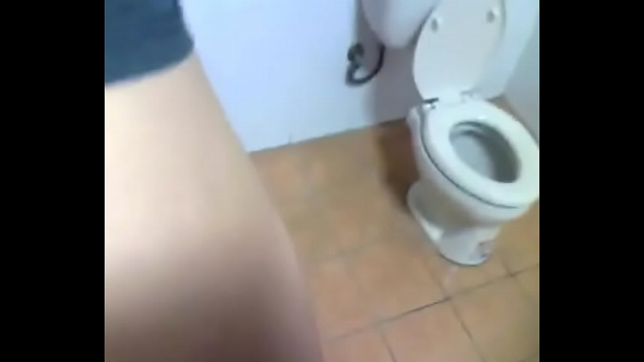 Khmer student in bathroom