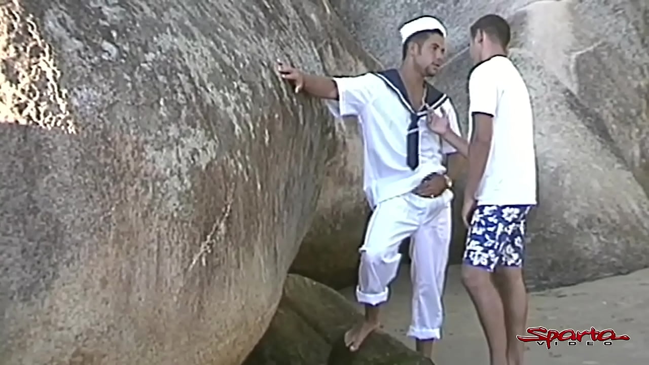 Hot sailor gets his tiny butthole and mouth banged by a horny big cock! Watch him get his starfish licked and dicked by the shore in this hot ass packing fuck session! Full video at SpartaVideo.com!