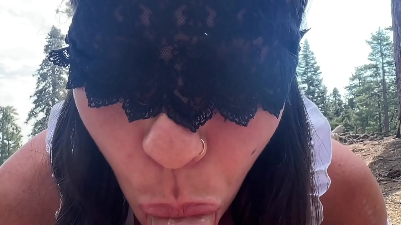 Alice In Wonderland Sucks My Cock and Gets Fucked Outdoors