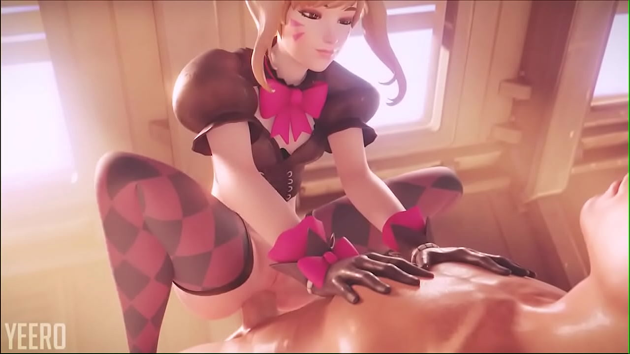 Overwatch DVA takes it up the ass