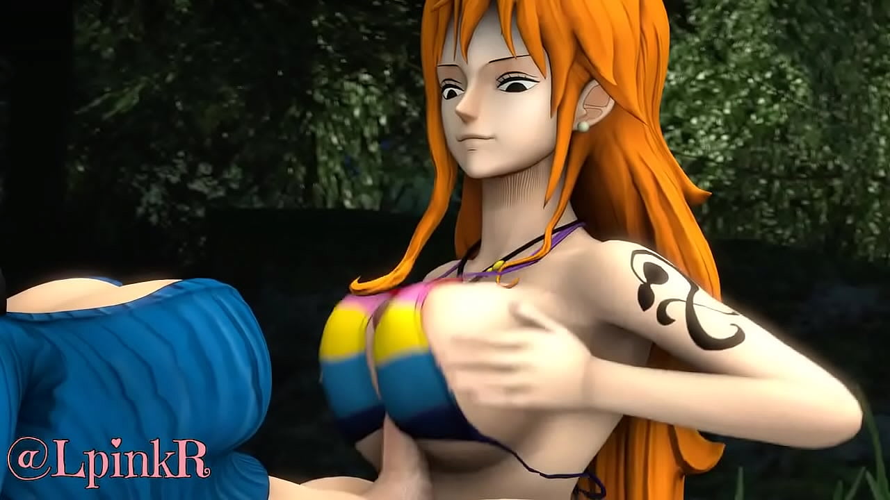 Nami sendo fudida por futa robin