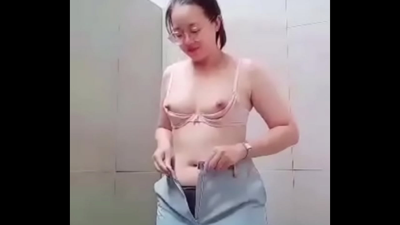 Shower girl at home