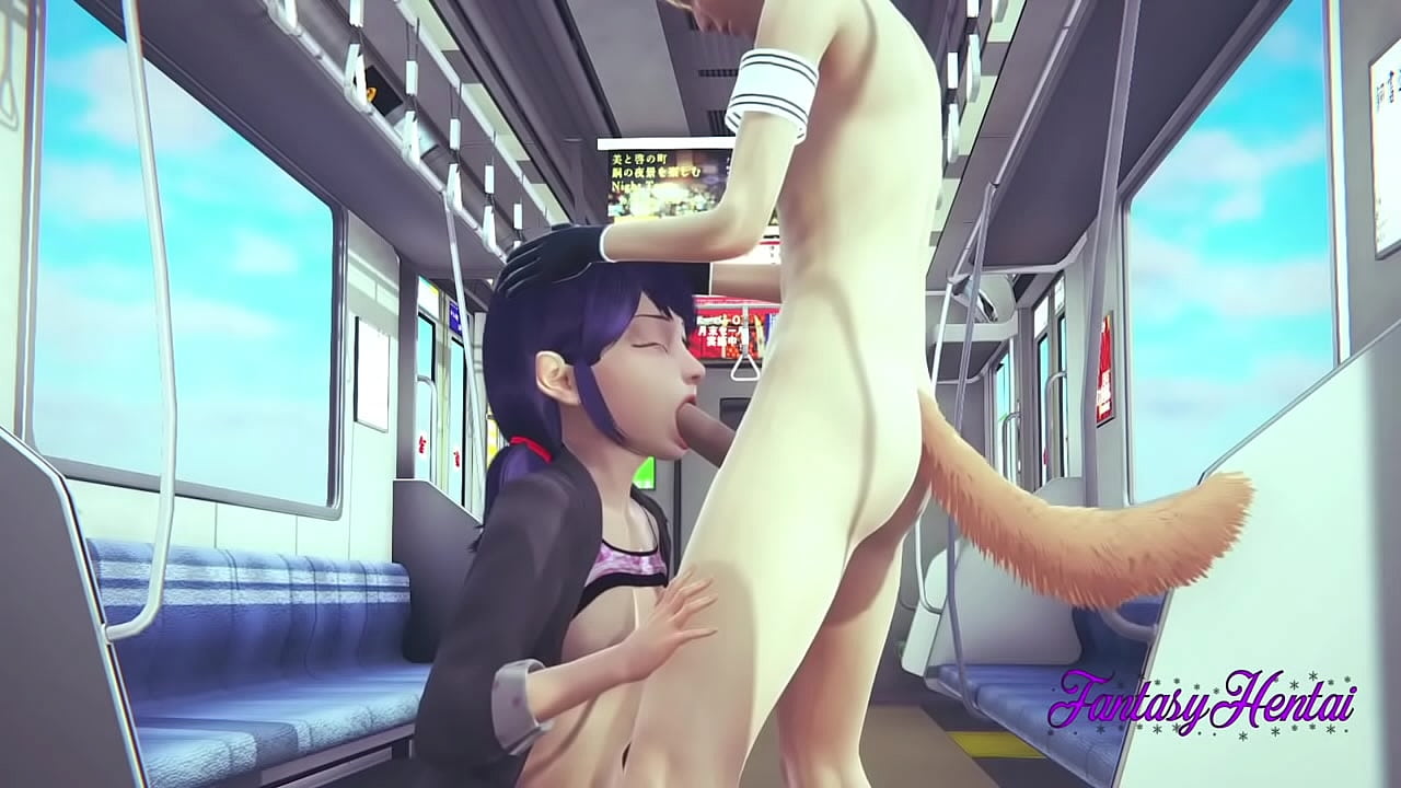 Miraculous Hentai 3D - Marinette handjob blowjob and fucked