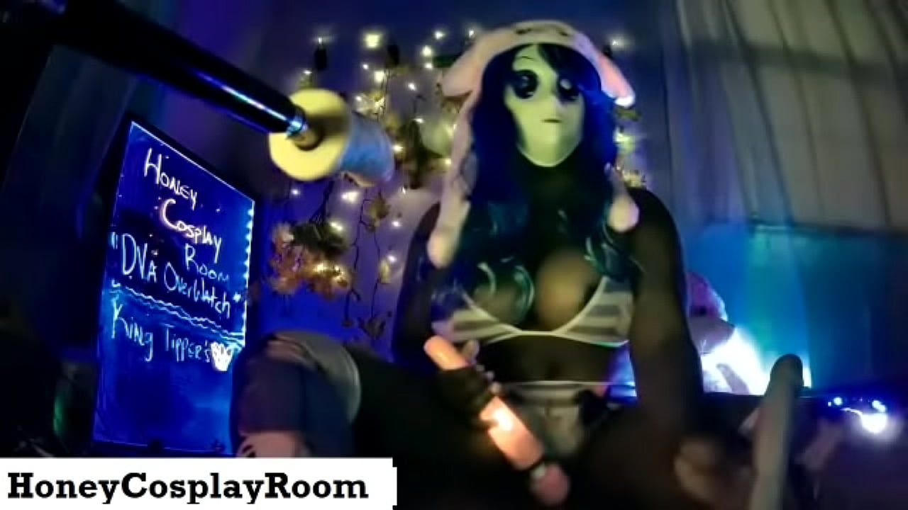 Honey0811 @honeycosplayroom - D.Va OverWatch (Japanese Anime Hentai) PT.1 Vibrate Pussy and Cum Cartoon Pussy