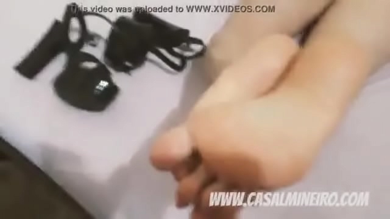 Cumshot foot