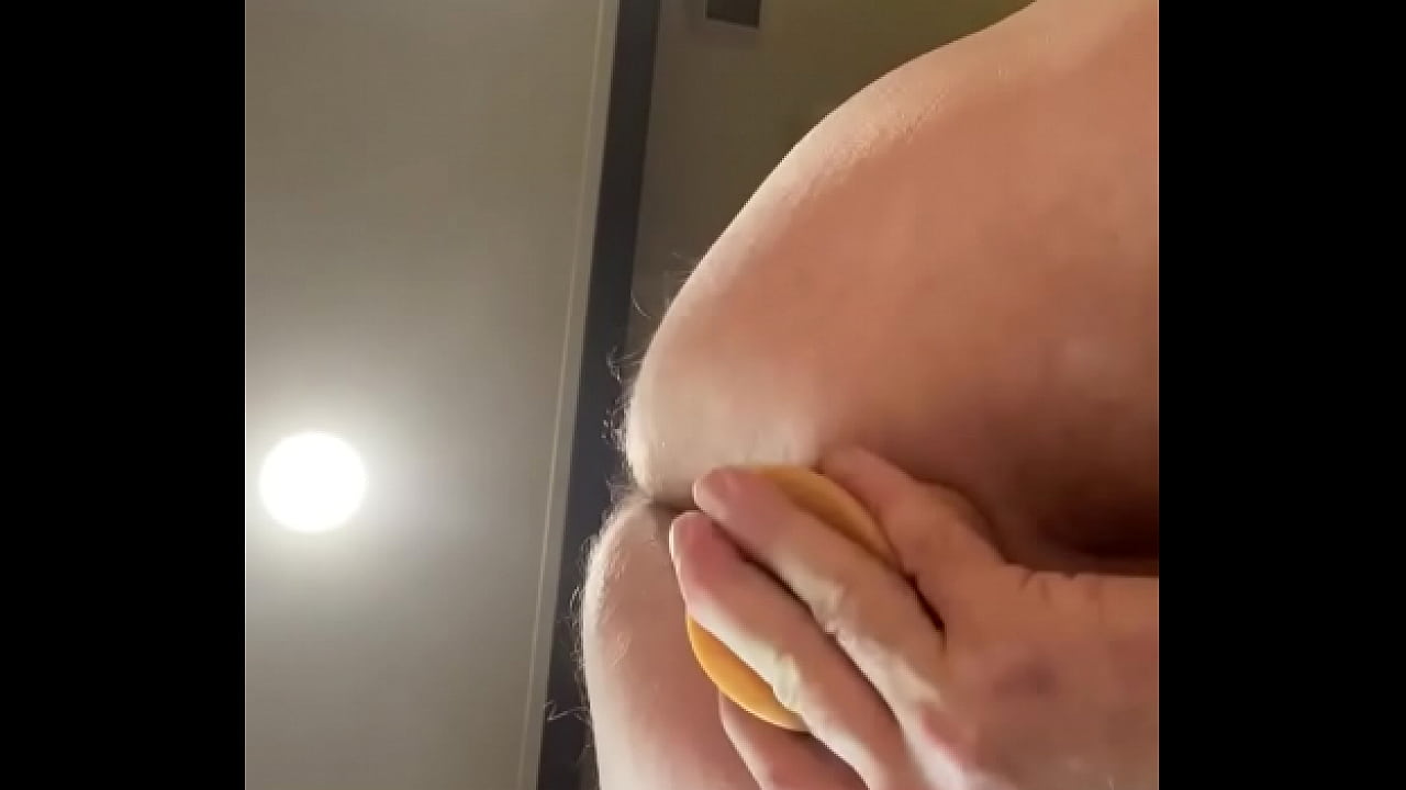 Hot dildo action fucking myself