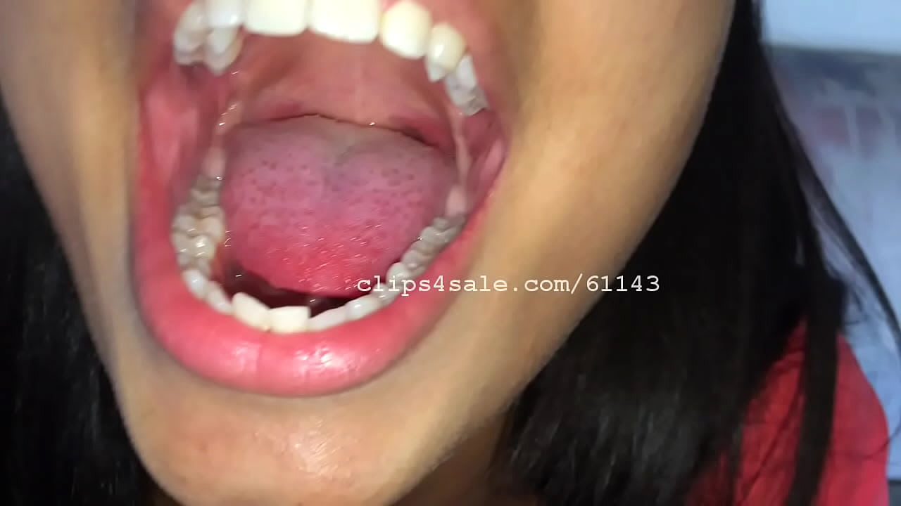 Mouth Fetish - Brandy Mouth Part2 Video4