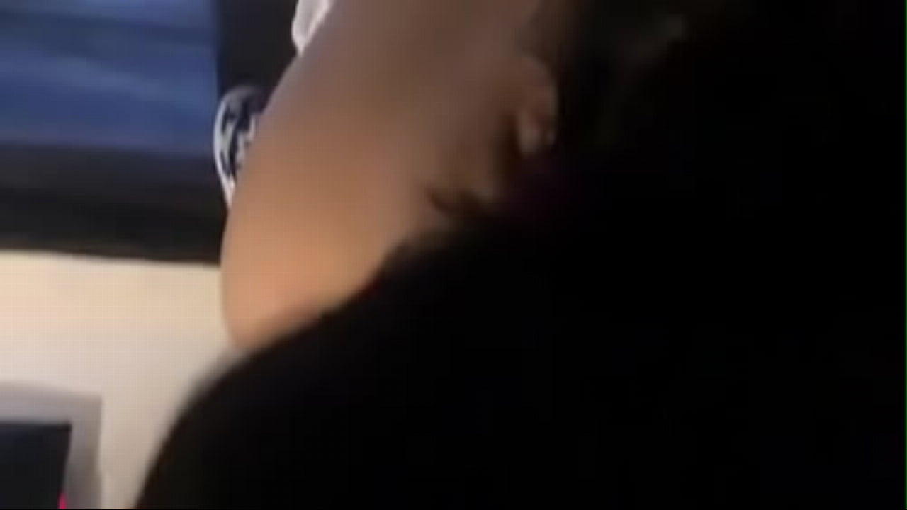 GF giving  super hot wet blowjob