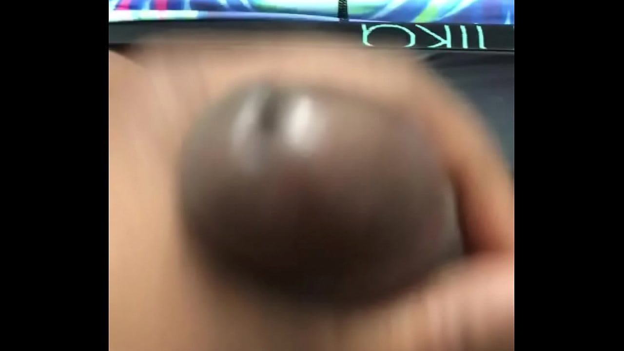 stroking black dick