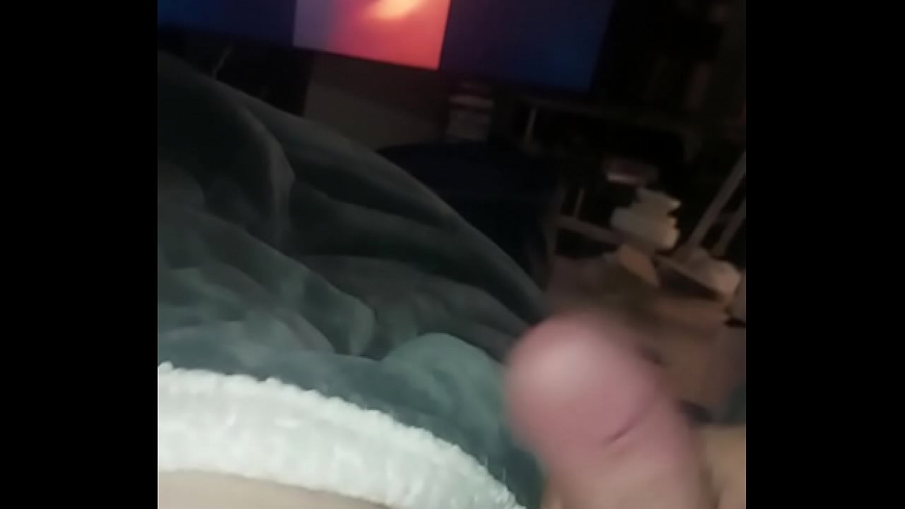 Just fucking playing with my cock