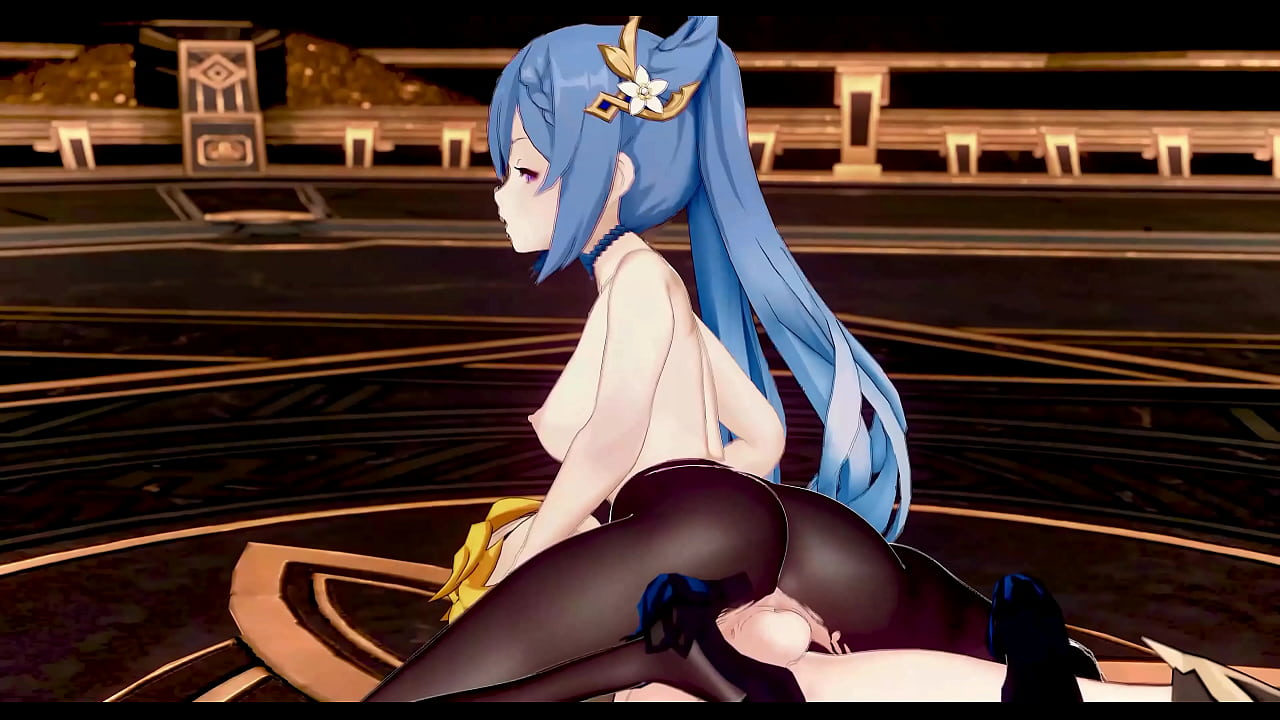 Keqing Sex Hentai Genshin Impact Hot Sexy Creampie MMD 3D Blue Hair