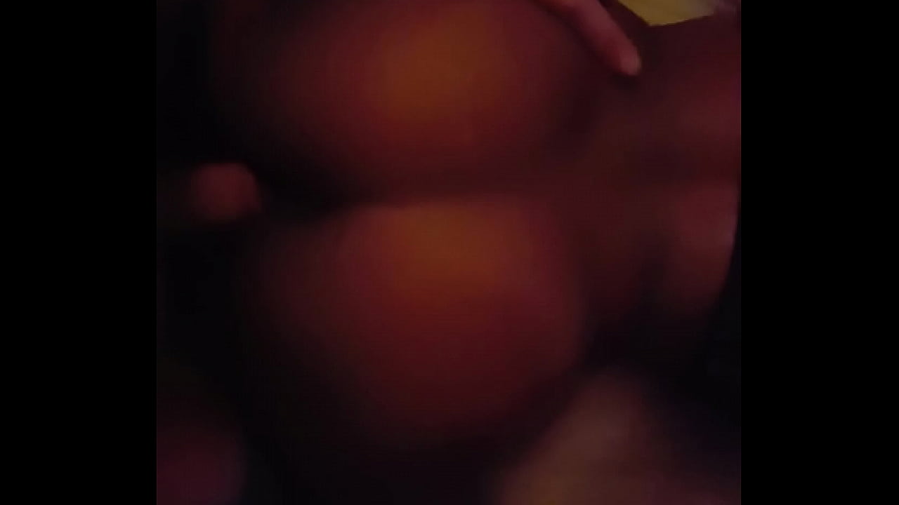 POV Cute Black Girlfriend Big Butt Has Sex In The Bedroom