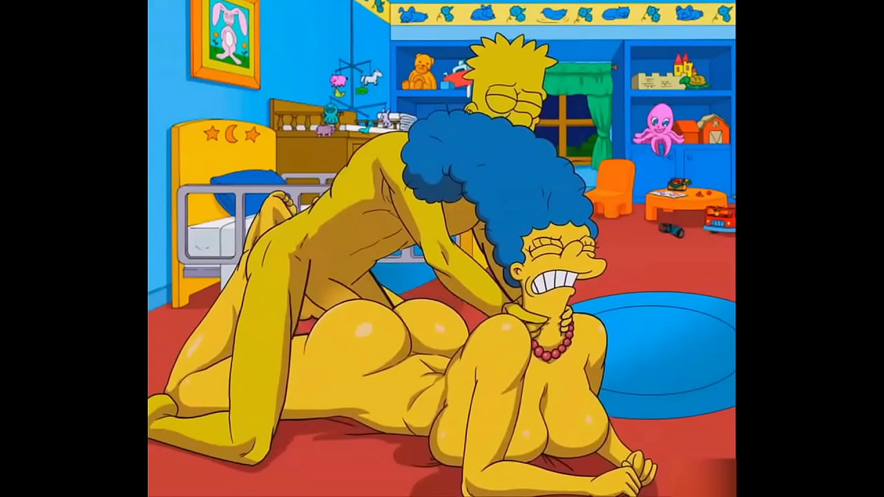 Housewife Marge Gets Pleasure When She Fucks Not Only With Her Husband / Simpsons Parody / Hentai / Uncensored