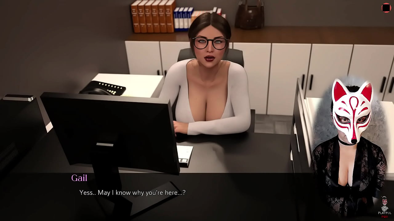 The Office - gamer girl playing porn game (ep 6)