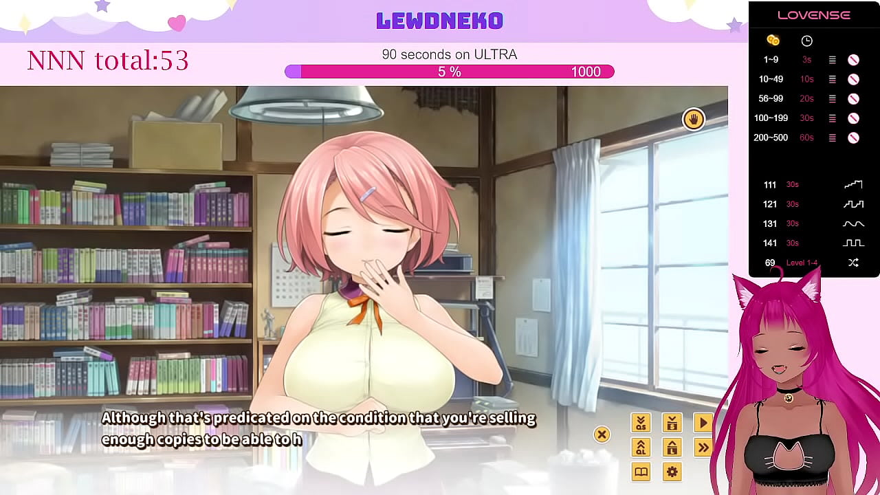 VTuber LewdNeko Plays Love Cubed Part 1