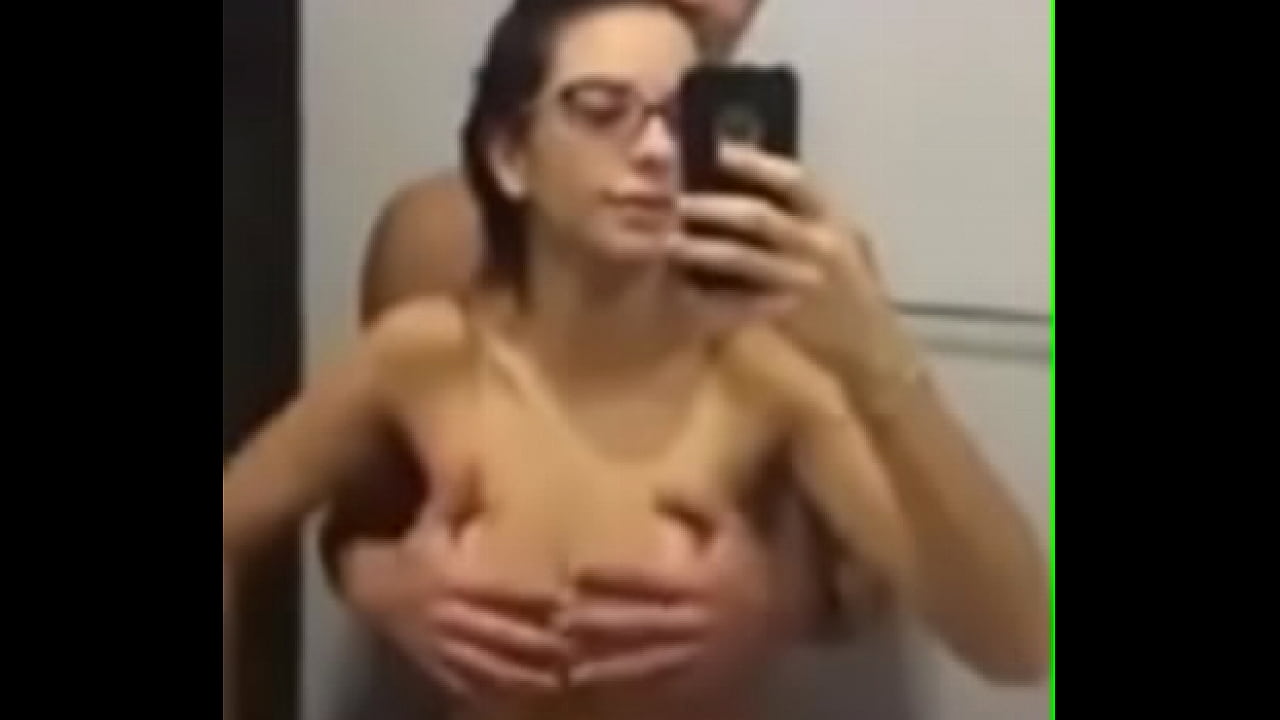 two teens selfie fuck