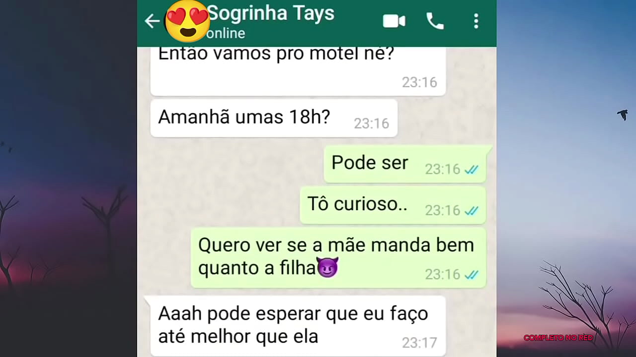 Sogra safada pega marido da filha