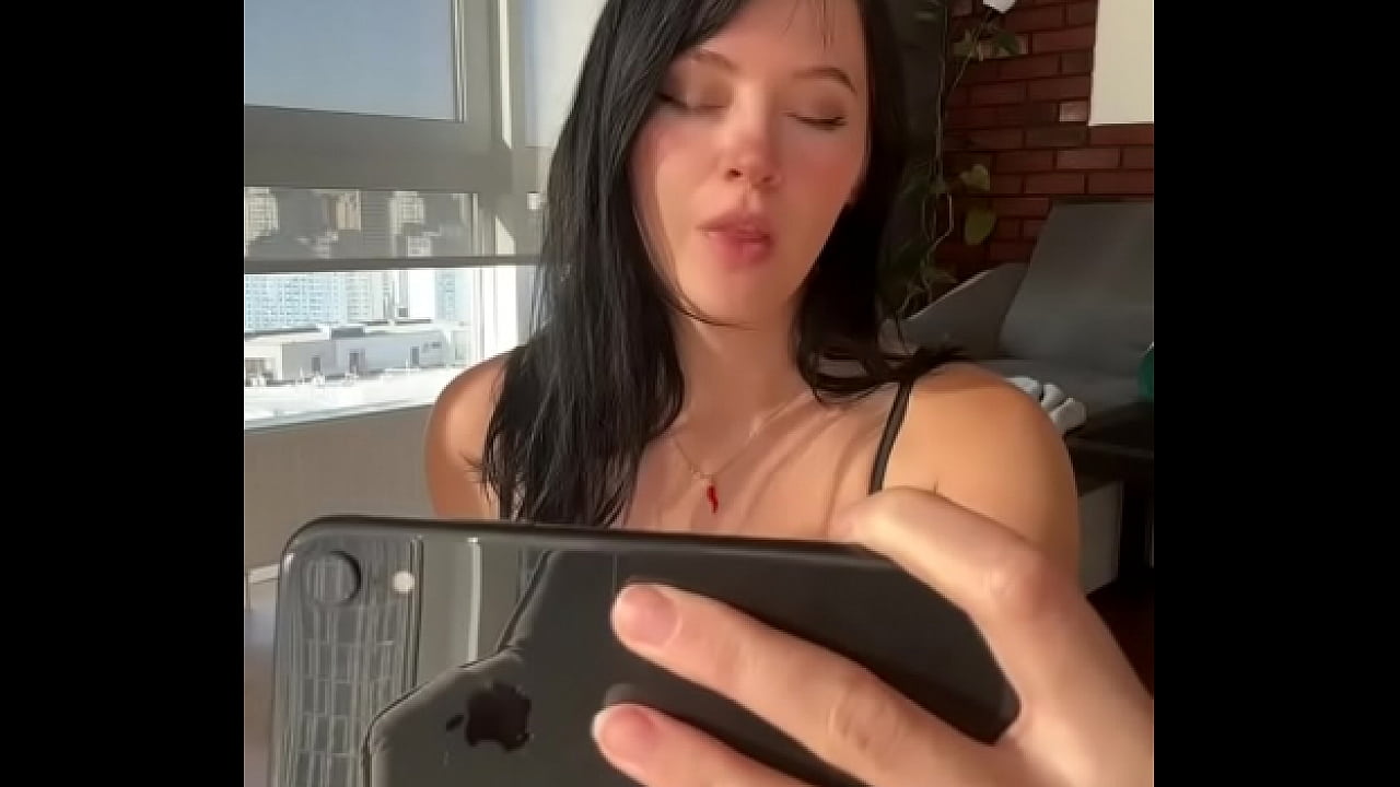 Hot tik tok video with beauty