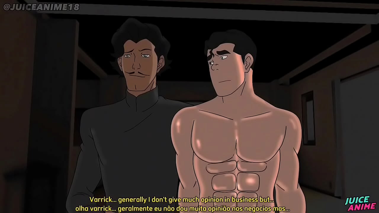 Bolin se divertindo com sua nova linha de brinquedos eróticos - gay anime avatar Bara Yaoi