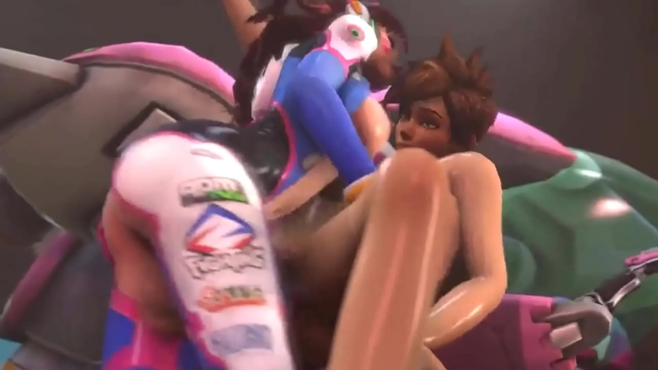 3D Cartoon: Overwatch Traycer Dva Futa Fuck Uncensored Hentai