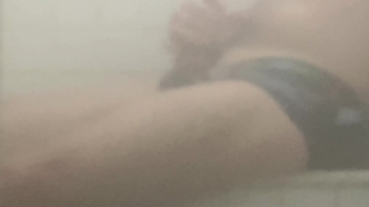 Handjob in the steam room