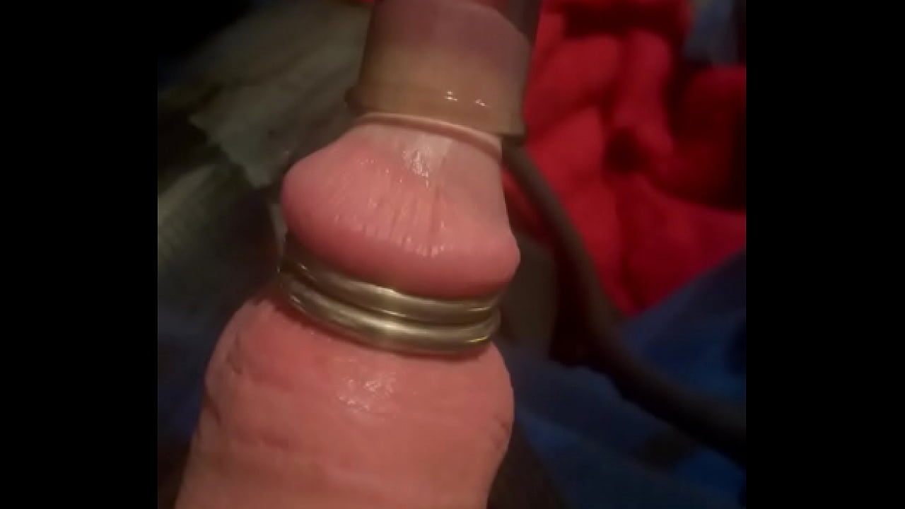 pumping my cock with nipples toys