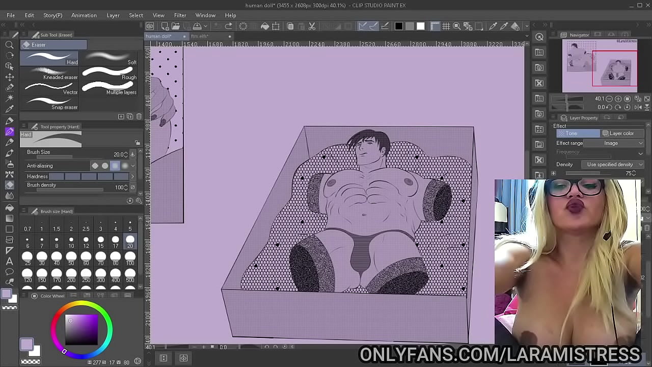 Creepy Art - Trans Streamer