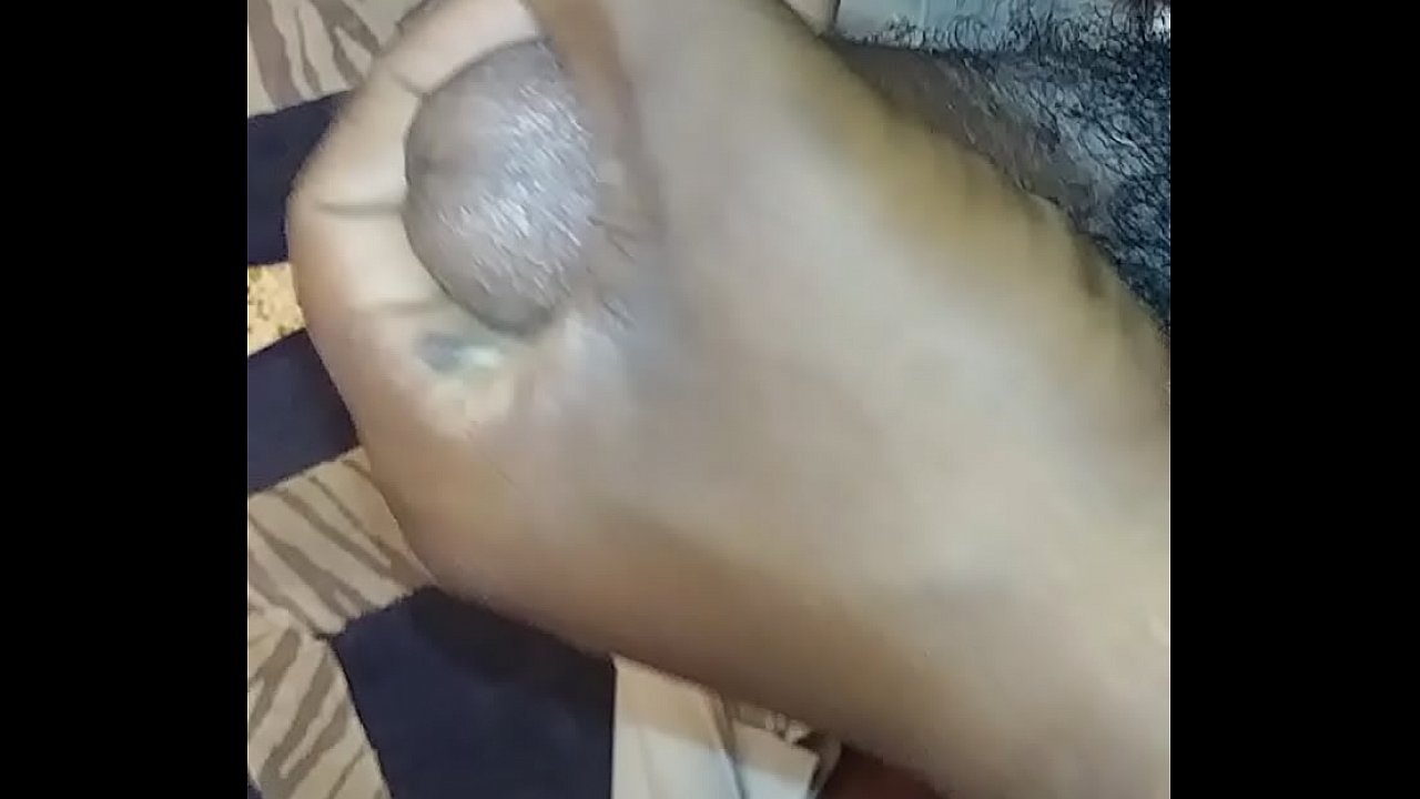 Black guy masturbates