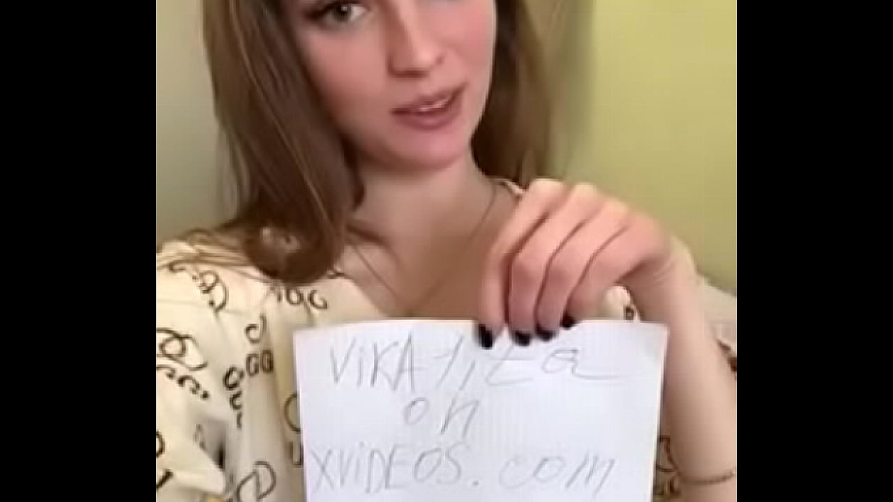 My real Verification video Vika Lita model