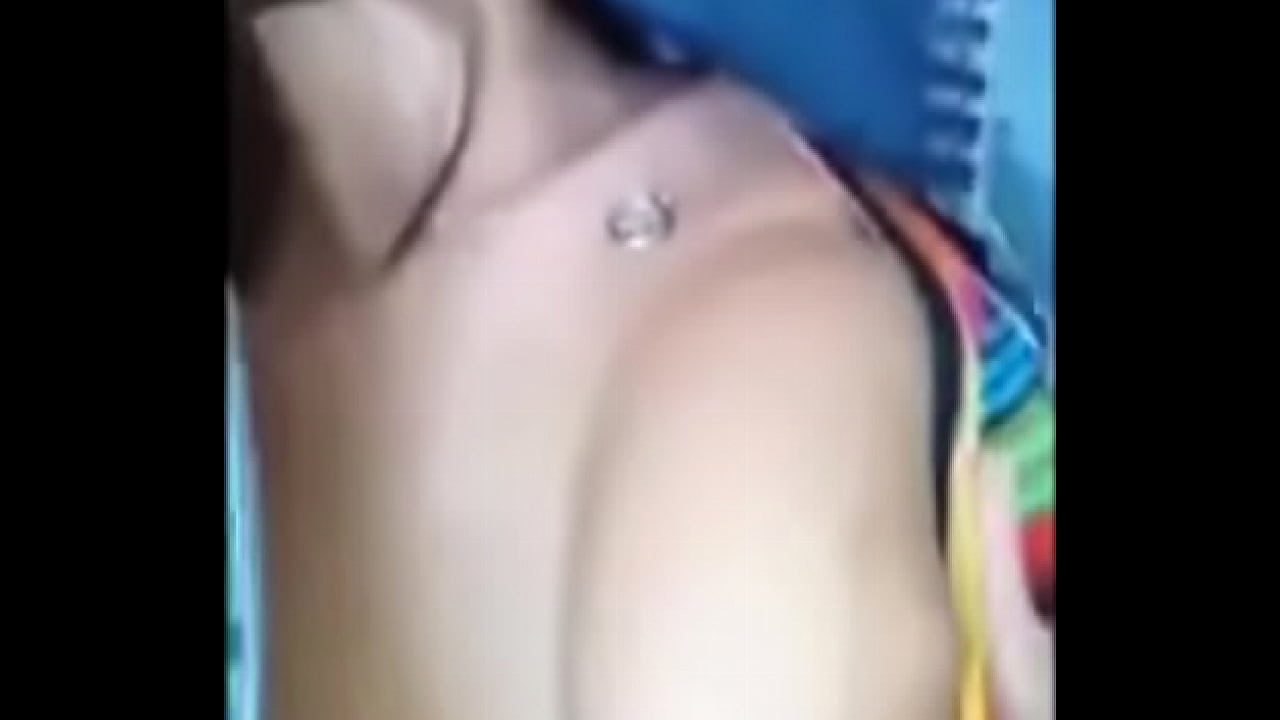 pulling out her big tits