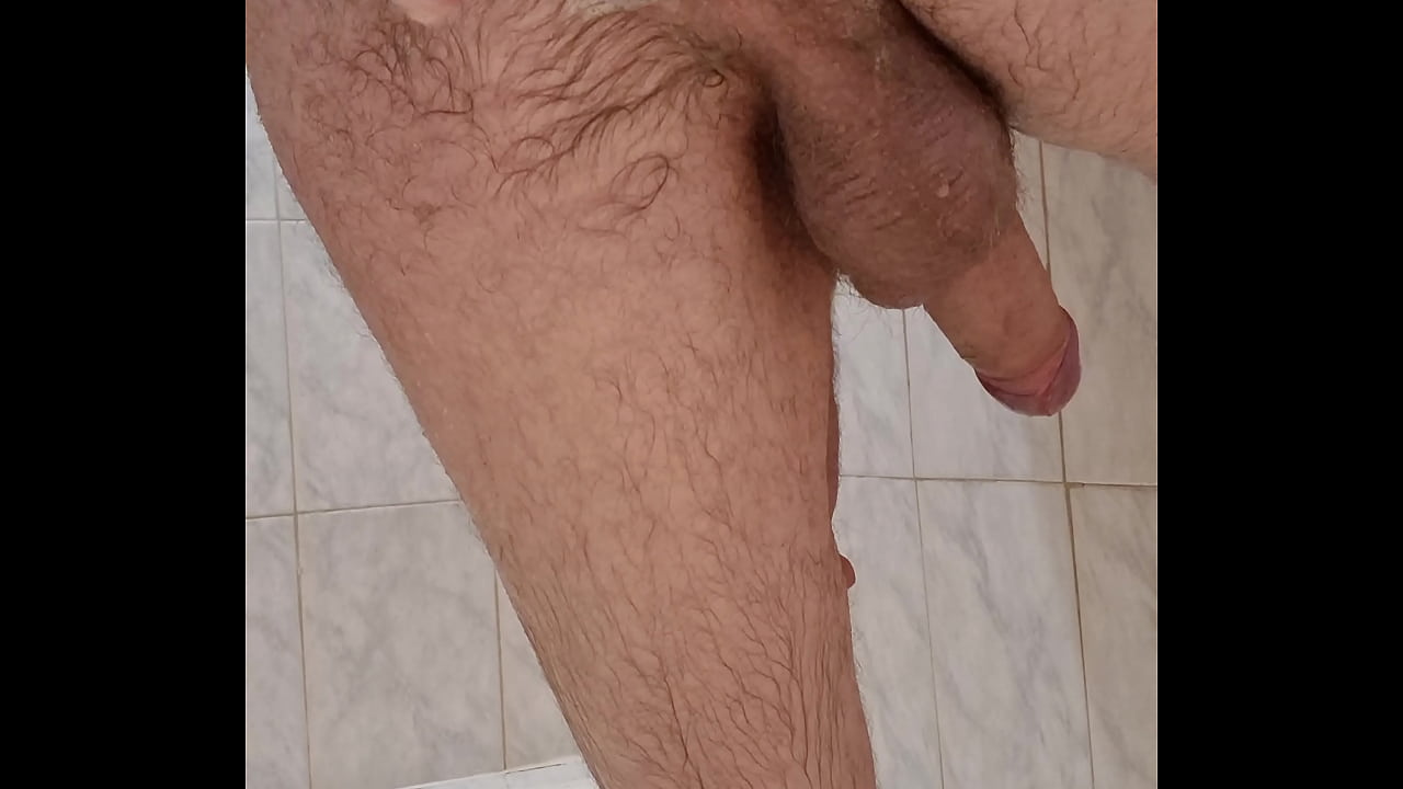 Ass fingerings in bathroom