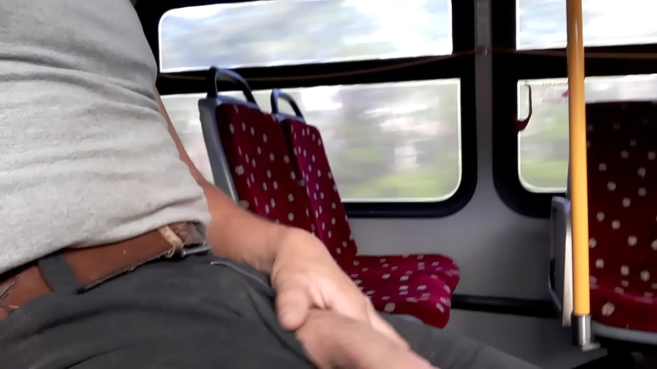 Swinging dick public bus