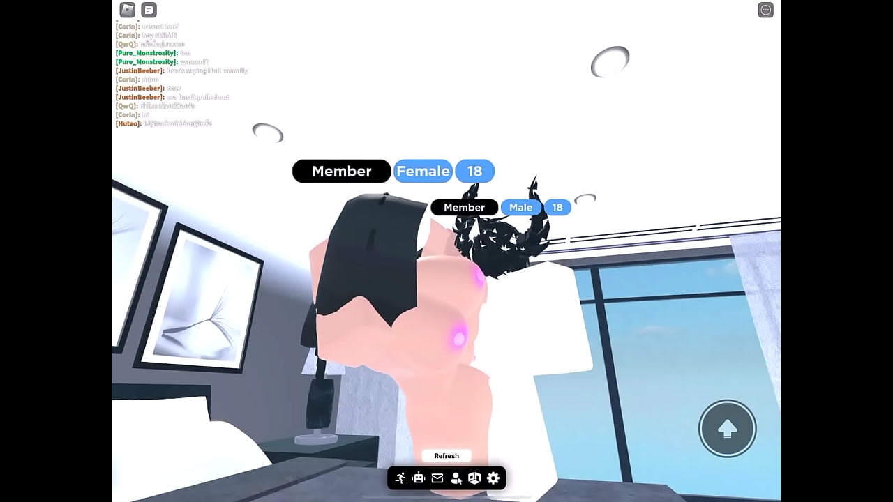 Nun gets fucked hard in Roblox condo