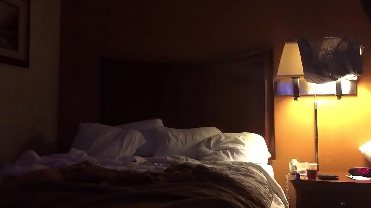 Amateur blindfolded step mom gets anal fucked by son in hotel