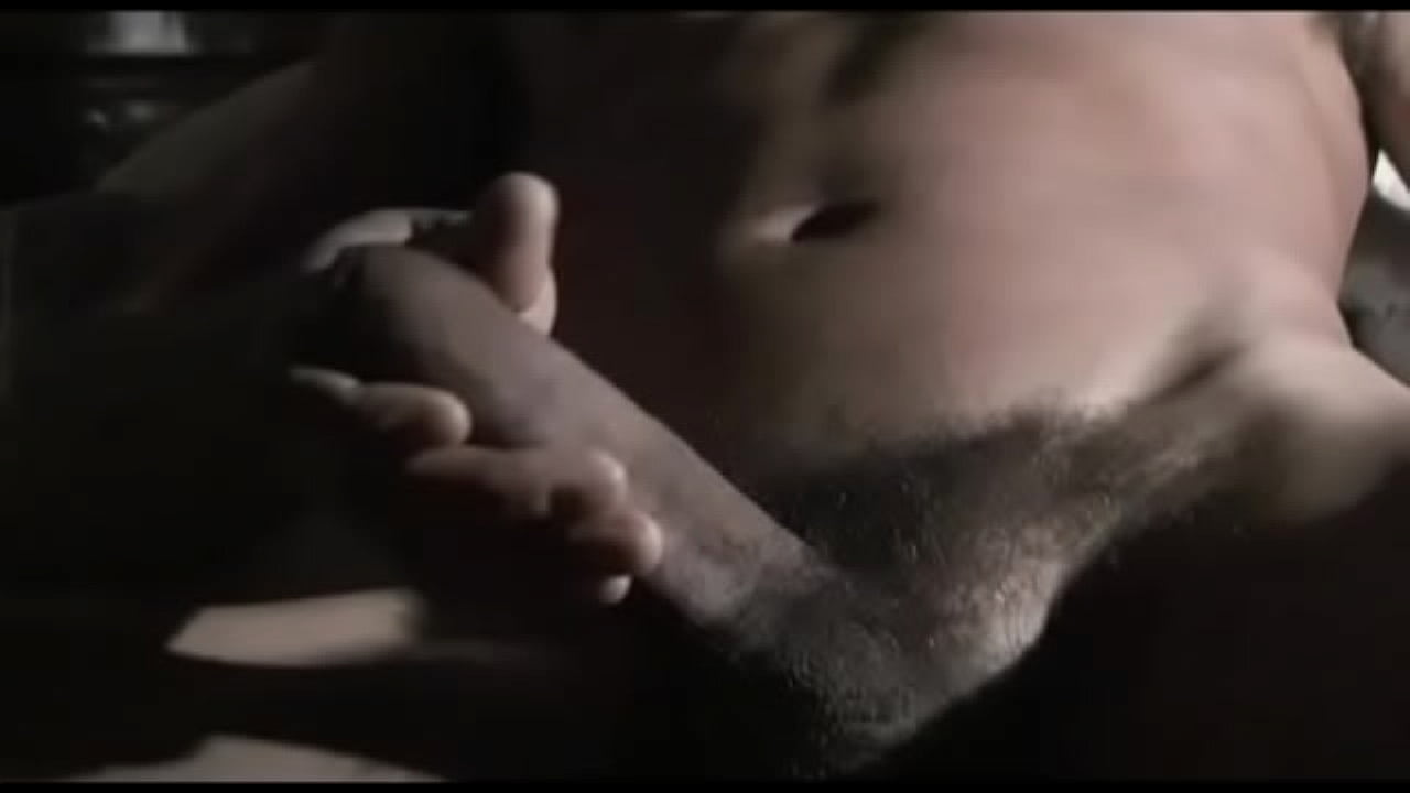 Black man masturbate