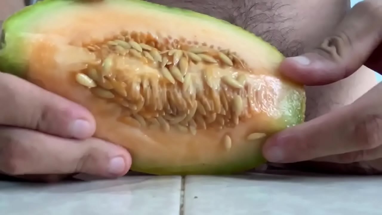 Preñando un melón a pelo ja