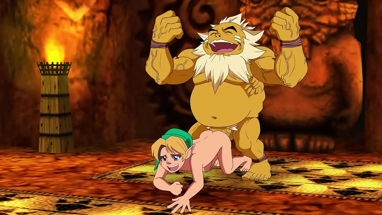 zelda porn hentai cartoon link and darunia