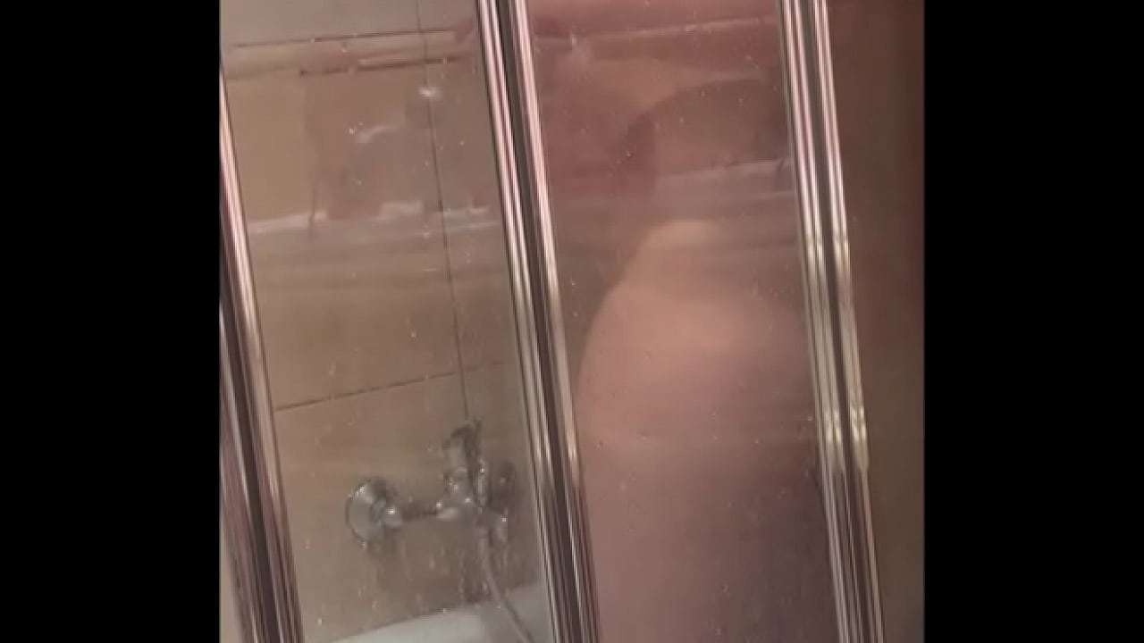 Wet mature in bathroom